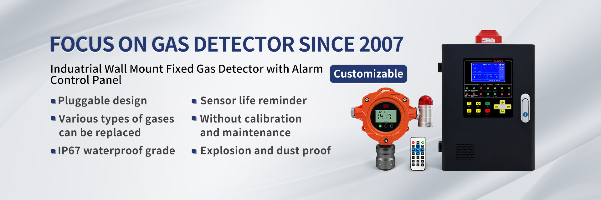 kualitas Detektor Multi Gas Portabel pabrik