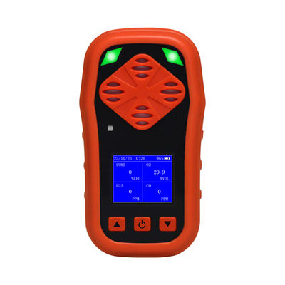 YA-CDX4 Portable Multi Gas Detectors H2s CO O2 CH4 Fuel Gas Monitor