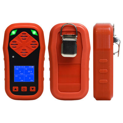 Detektor Gas Multi Pribadi Portable H2S CO O2 LEL Detektor Kebocoran Gas Handheld