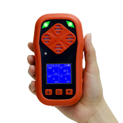 Industri Grade Portable Multi Gas Detectors Biogas Sensor O2 Leak Detector