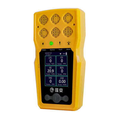 ROSH Portable Multi Gas Detectors ABS Material Amonia Gas Analyzer