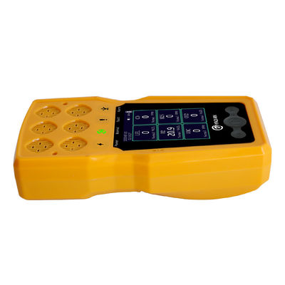 Detektor Gas Multi Portabel 6 In 1 Dengan Pompa H2s Co O2 Ch4 Detektor Gas Pengambilan Sampel Pompa