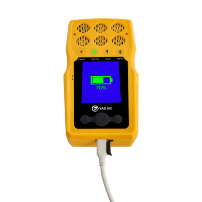LEL H2S CO O2 Multi Gas Analyzer 6 In 1 Portable Gas Leak Detector dengan Pompa Internal