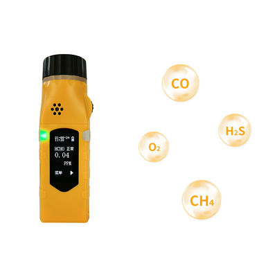 ROHS Carbon Monoxide CO Meter Portable Single Gas Detector Alarm Untuk Ruang Kerja Terbatas
