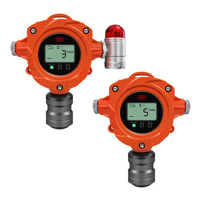 Detektor gas bahan bakar yang dipasang di dinding 0-100% LEL Monitor Gas Online Detektor kebocoran gas LPG