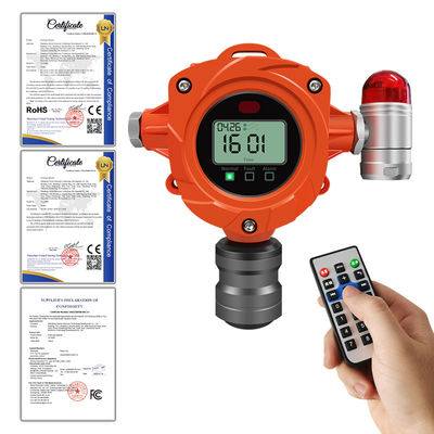 IP67 Detektor Gas Infrared Online Untuk Deteksi CO2 CH4 Melalui Antarmuka RS485/4-20mA