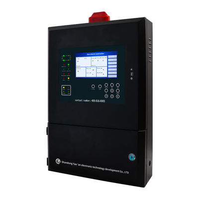 Panel kontrol penggera gas yang dipasang di dinding IP30 YA-K210 Dengan layar LED
