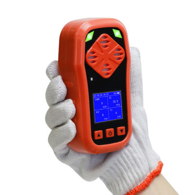 Multi Gas Analyzer CDX4 Portable Multi Gas Detector dengan 4 In 1 Sensor