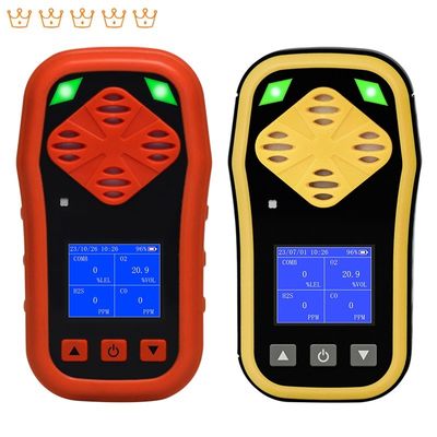 CO O2 H2S CH4 H2S LEL Gas Analyzer / Detektor Gas Eksos