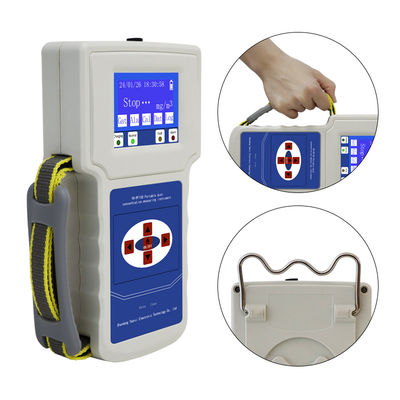 PM2.5 PM10 Portable Dust Detector Keakuratan pengukuran tinggi Laser Dust Detector