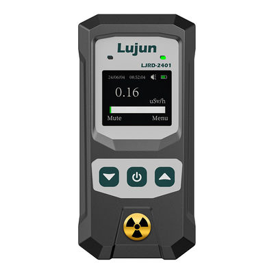 LCD Display Portable Nuclear Radiation Detector Rechargeable With Alarm Untuk Sinar X Beta Gamma