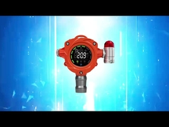 CE FCC ATEX bersertifikat cerdas sensor gas tetap Monitor H2S EX Gas Leak Detector Gas Analyz tetap